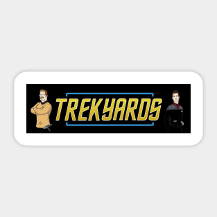 Trekyards banner Sticker